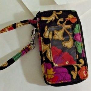 Vera Bradley wristlet wallet Floral